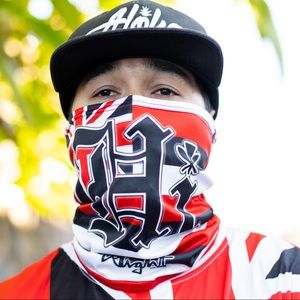 Delight Brand Face shield/neck gaiter face cover.